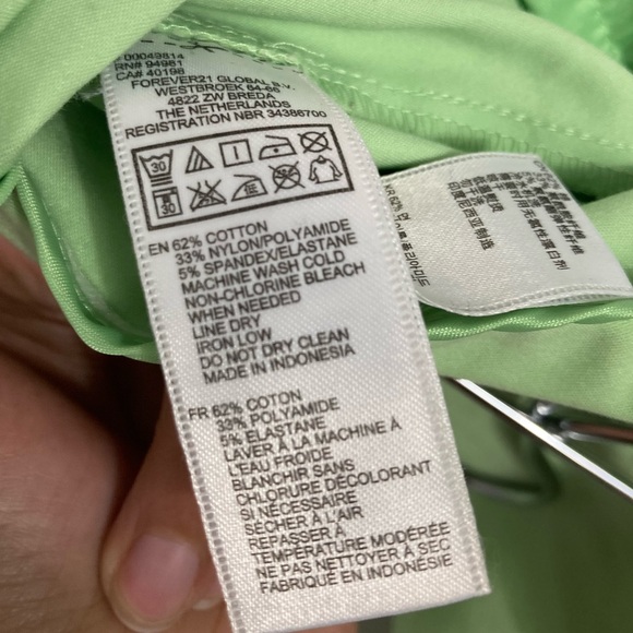 Forever 21 green shorts - Picture 6 of 6